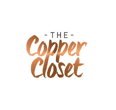 The copper closet logo