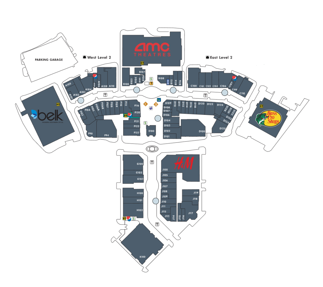 Destin Commons map - Destin Commons