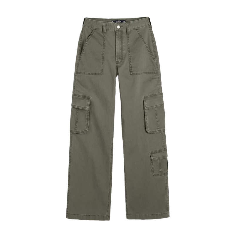 Ultra High-Rise Baggy 3-Pocket Cargo Pants,