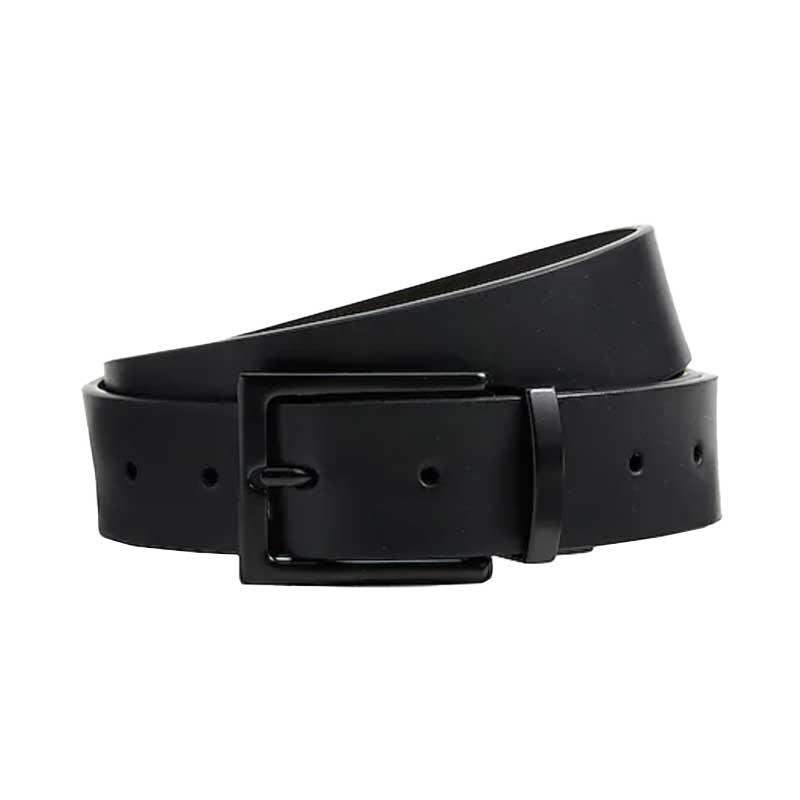 Reversible Leather Prong Buckle Belt