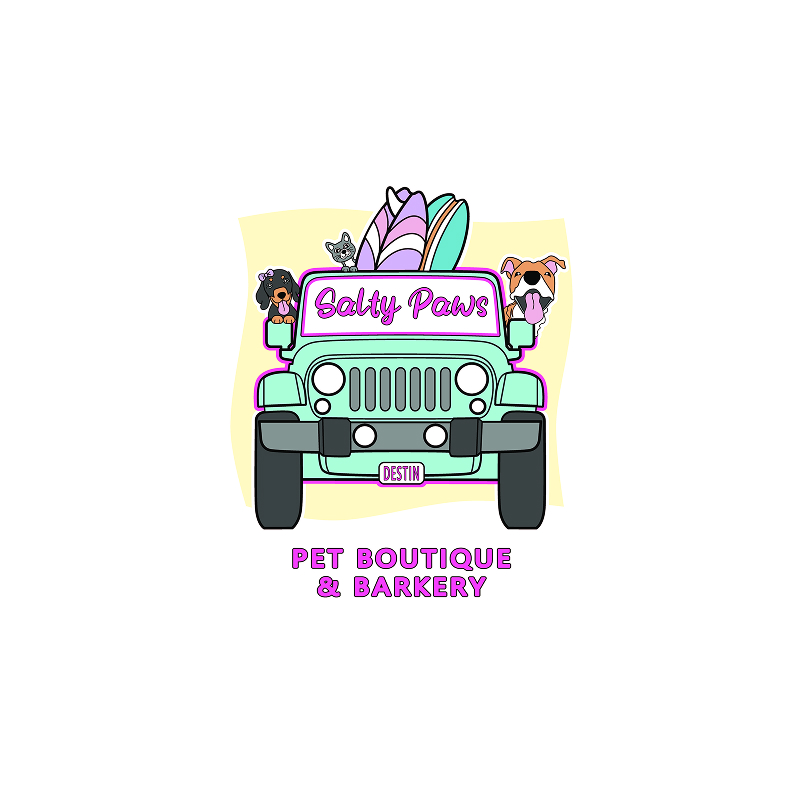 Salty Paws logo