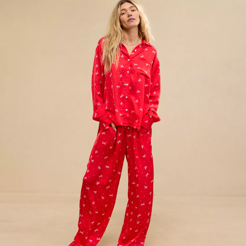 Off
-
Duty Satin Shirt and Trouser PJs,