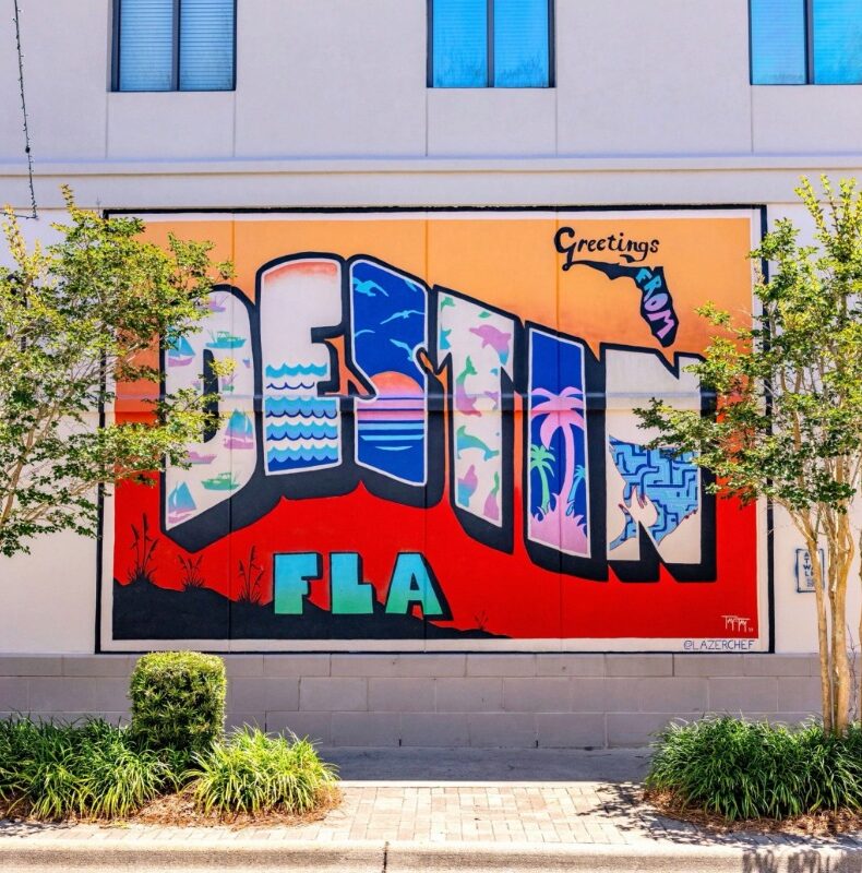 Destin Commons Murals